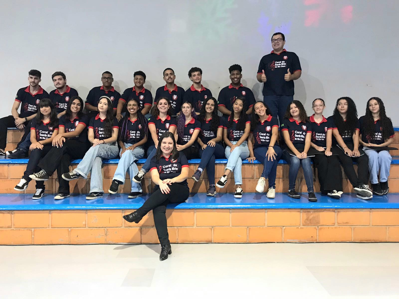 Imagem da notícia 'Coral da Guarda Mirim apresentou a Cantata Alegria'