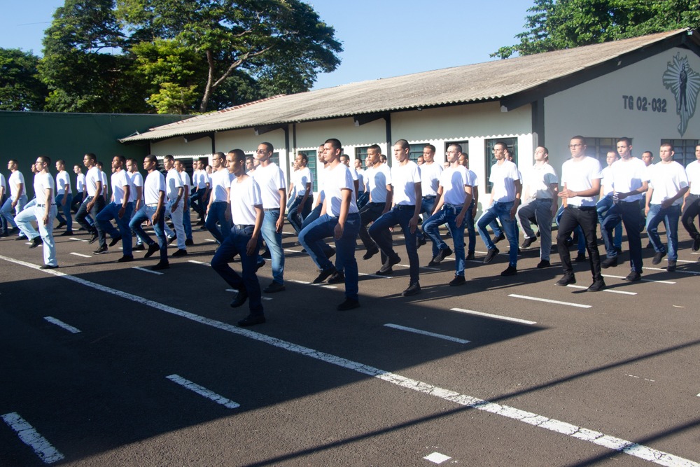 Imagem da notícia 'Banda se apresentou no Tiro de Guerra'