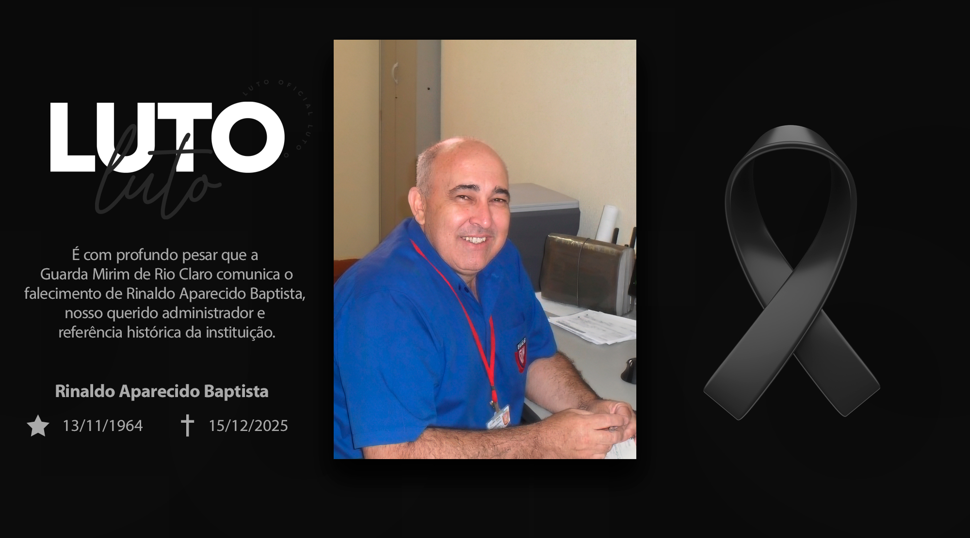 Imagem da notícia 'NOTA DE PESAR'