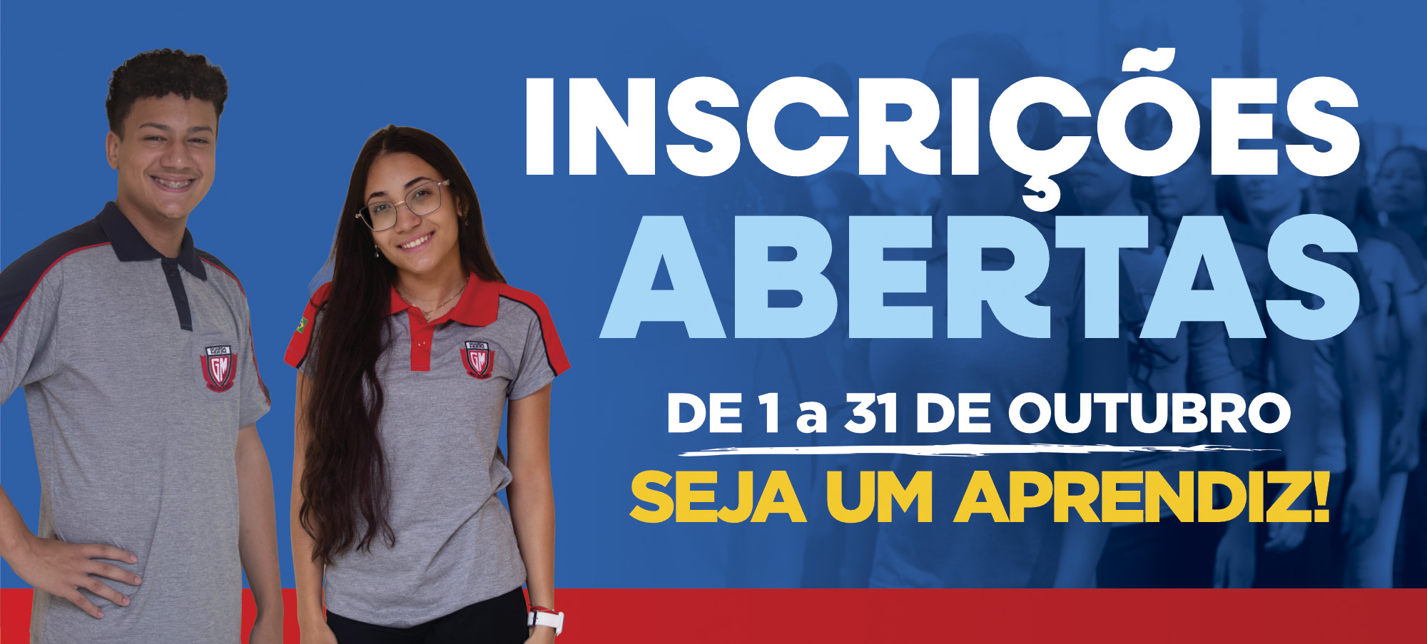 Imagem da notícia 'De de 1º a 31 de outubro Estão abertas as inscrições para Processo Seletivo da Guarda Mirim 2026!'