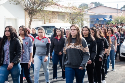 Imagem da notícia 'Ensaio para o Desfile Cívico em preparação para o aniversário de 196 anos da Cidade de Rio Claro'