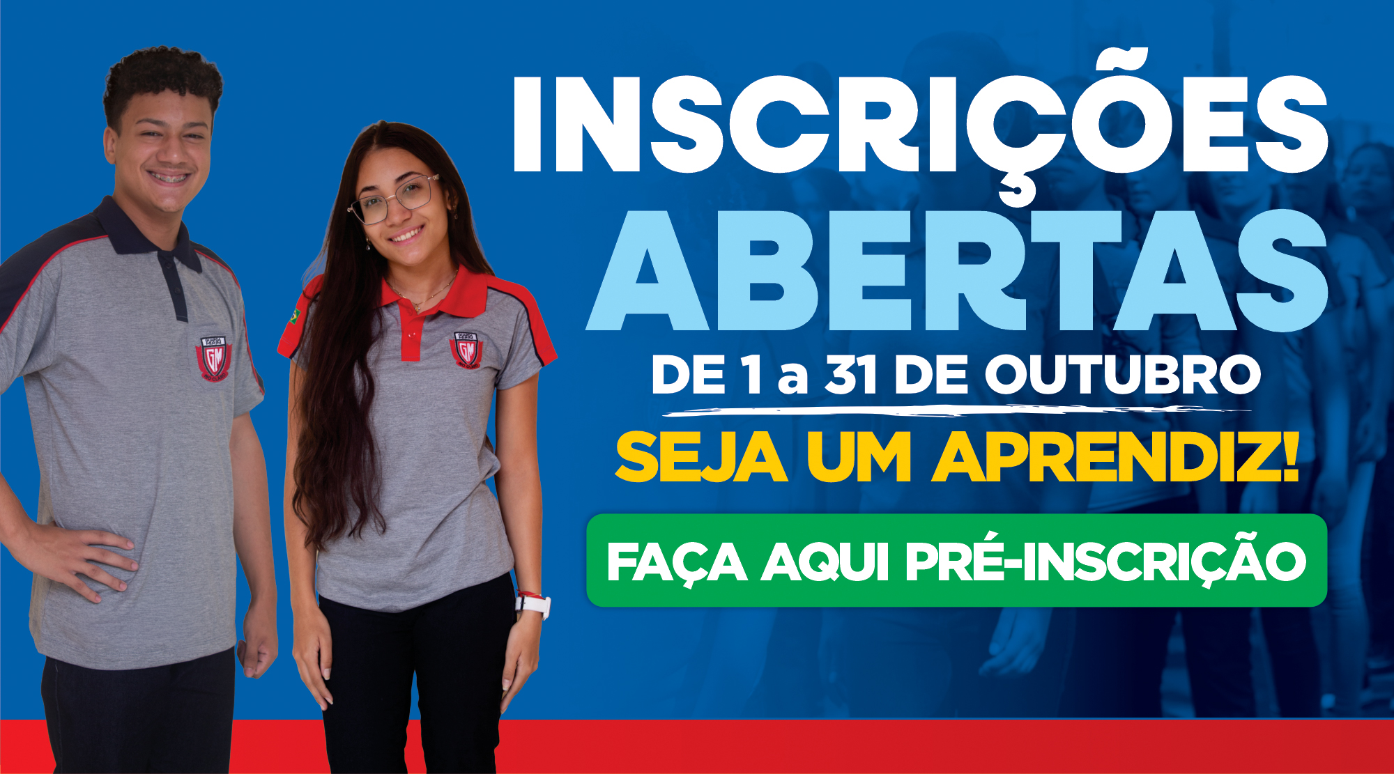 Foto de Inscrições Abertas - Seja um aprendiz!